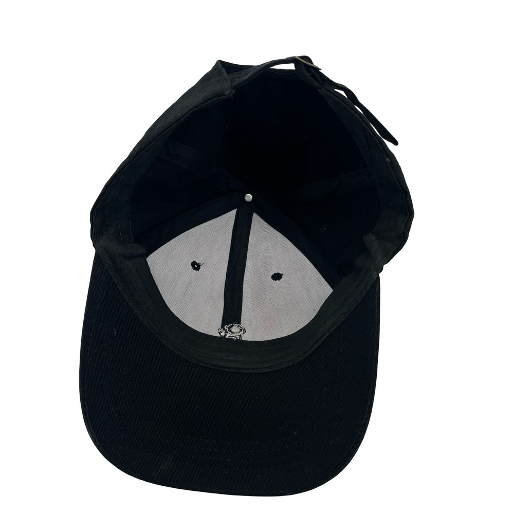 Astronaut Embroidered Hat Black Dad Cap Space NASA Style Adjustable Strapback - Picture 5 of 5